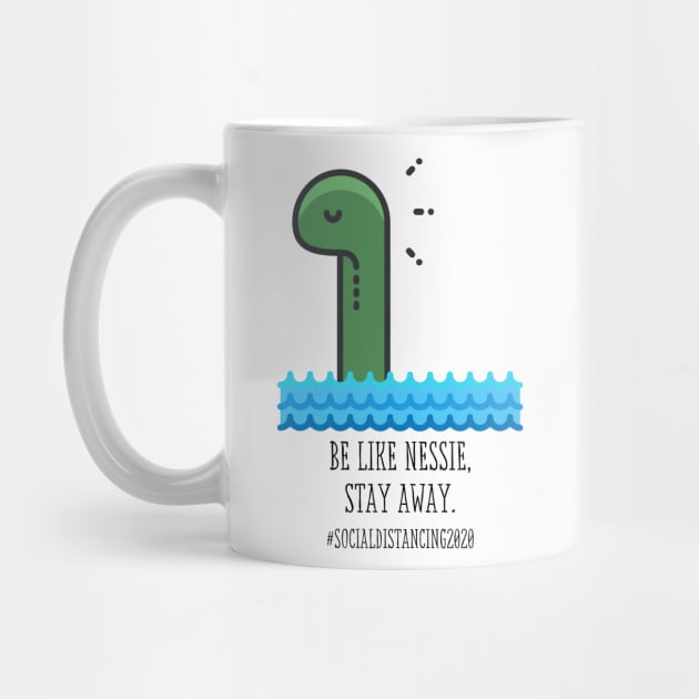 Nessie Social Distancing by theidealteal